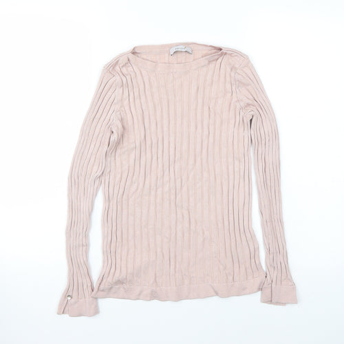 Per Una Womens Pink   Basic T-Shirt Size 8