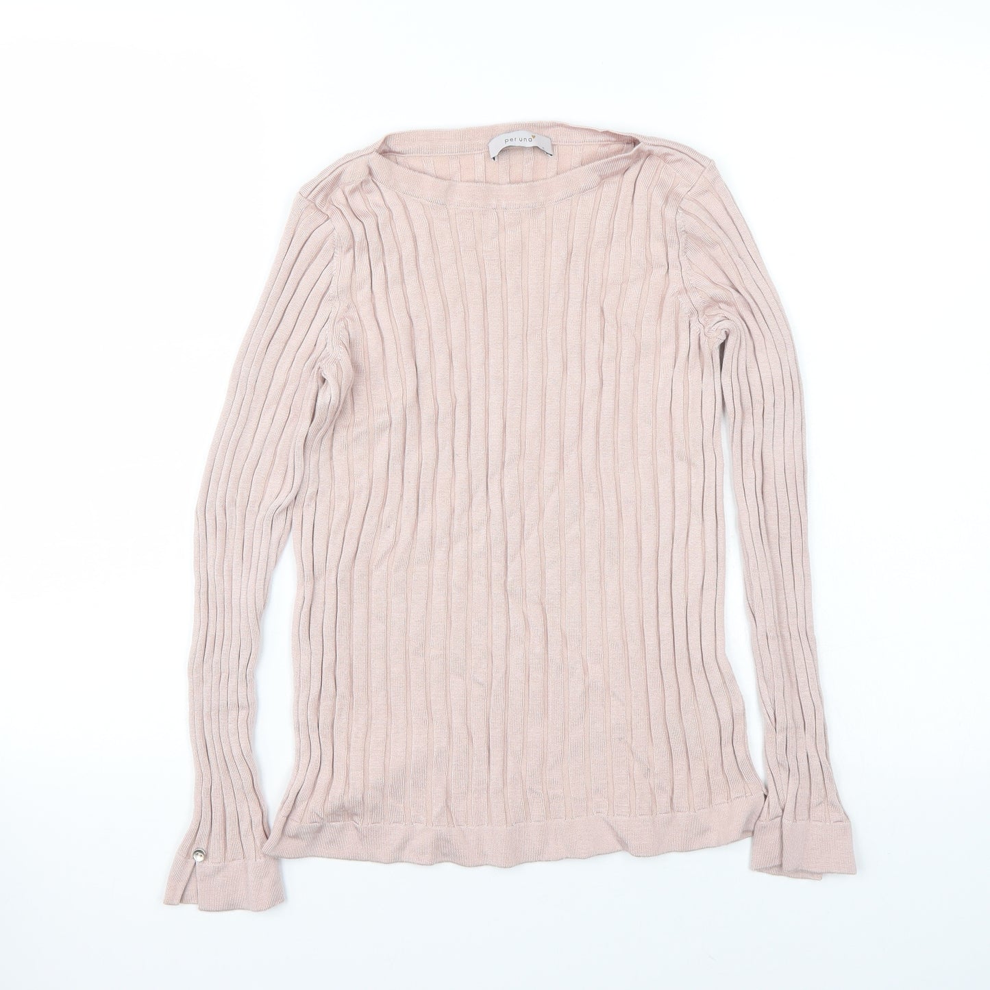 Per Una Womens Pink   Basic T-Shirt Size 8