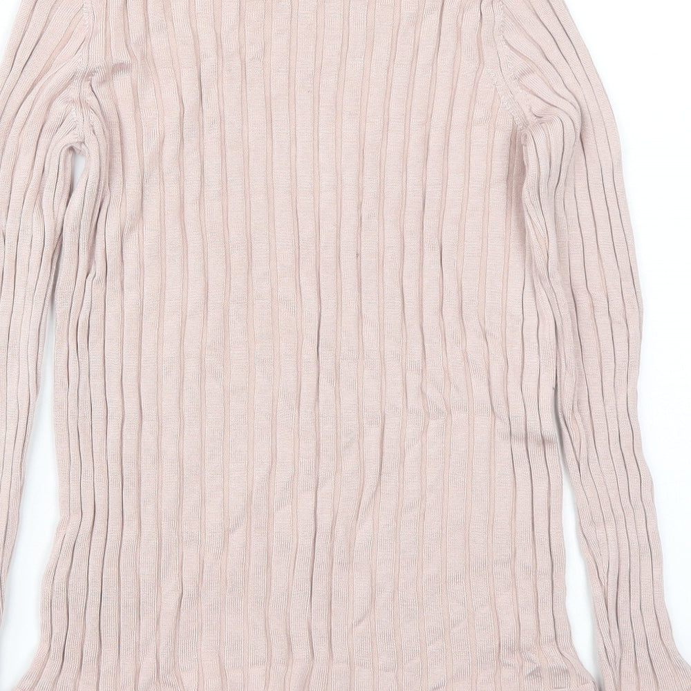 Per Una Womens Pink   Basic T-Shirt Size 8