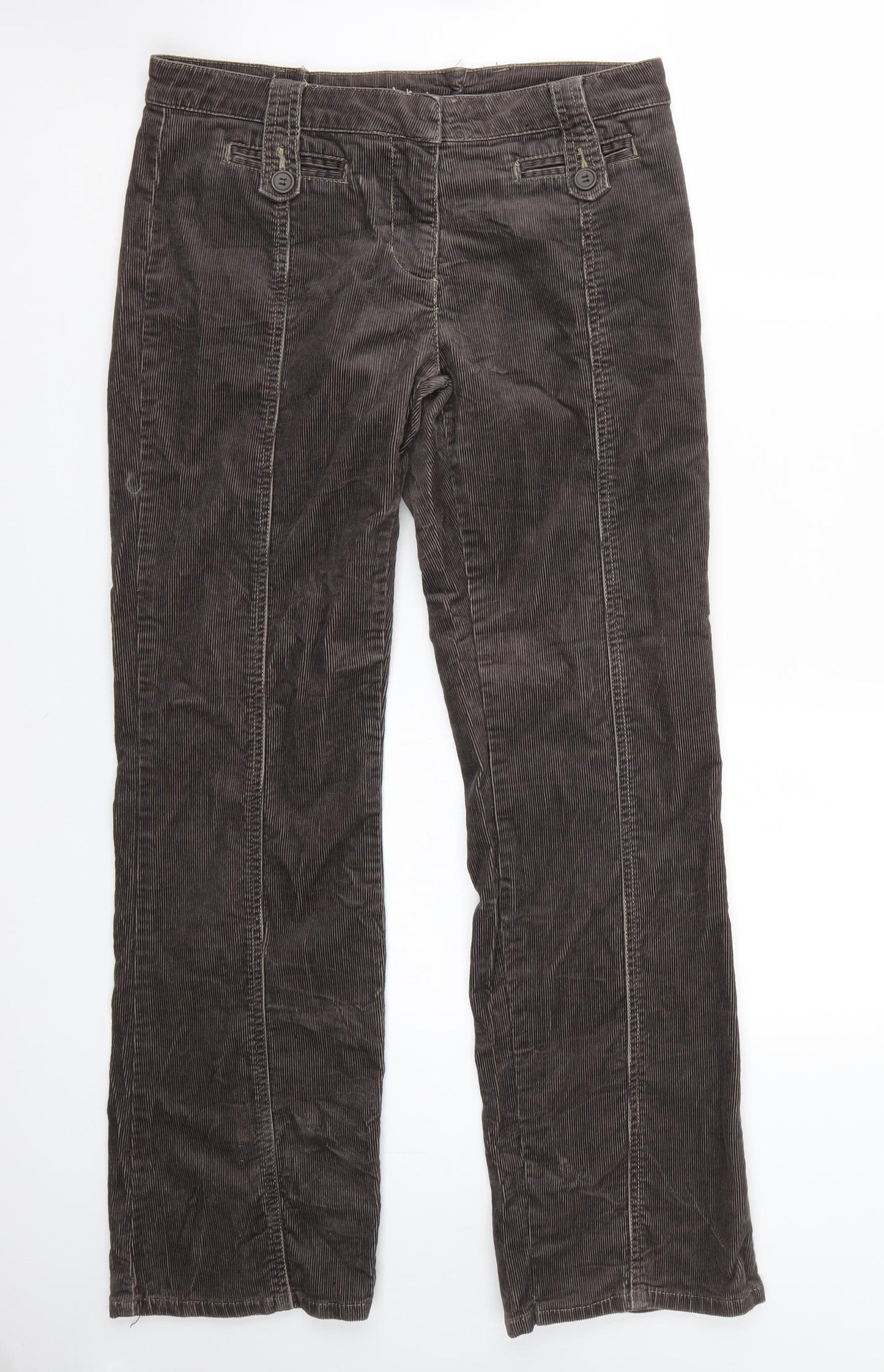 George Womens Brown   Trousers  Size 12 L29 in