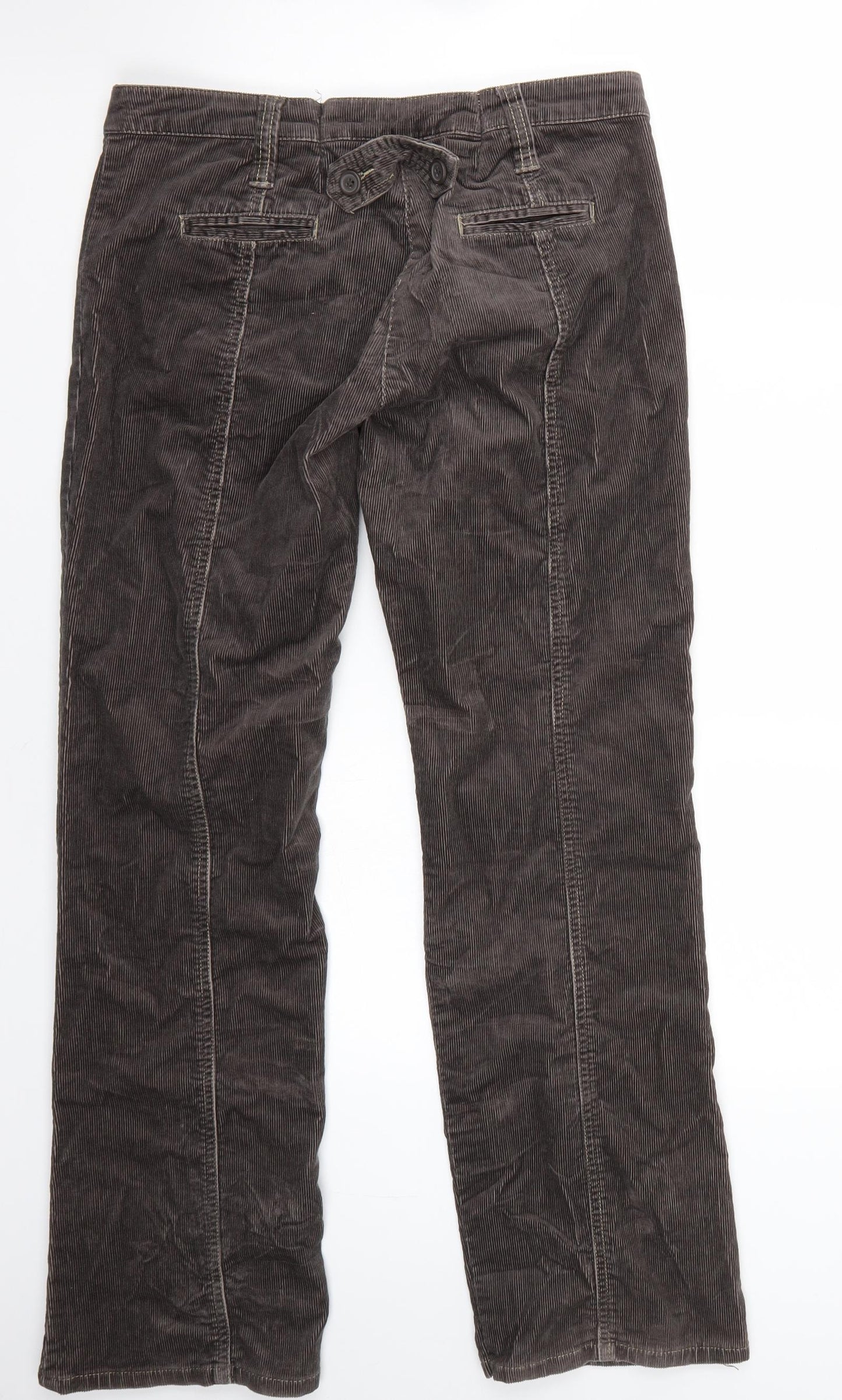 George Womens Brown   Trousers  Size 12 L29 in