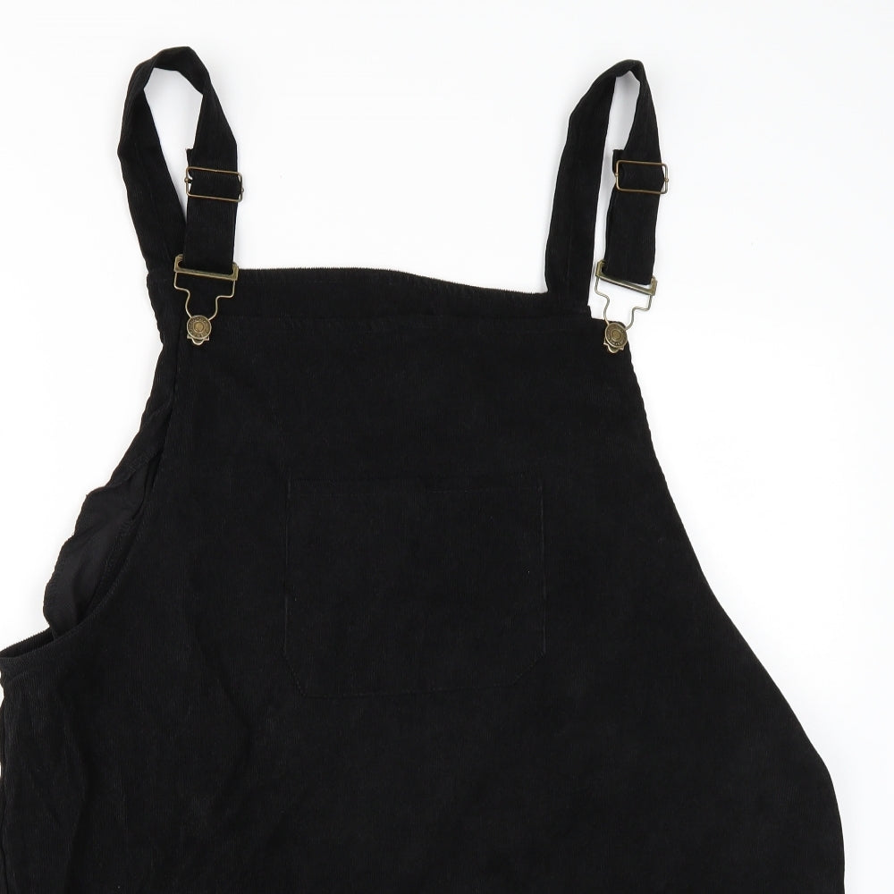 SheIn Womens Black   Dungaree One-Piece Size 2XL