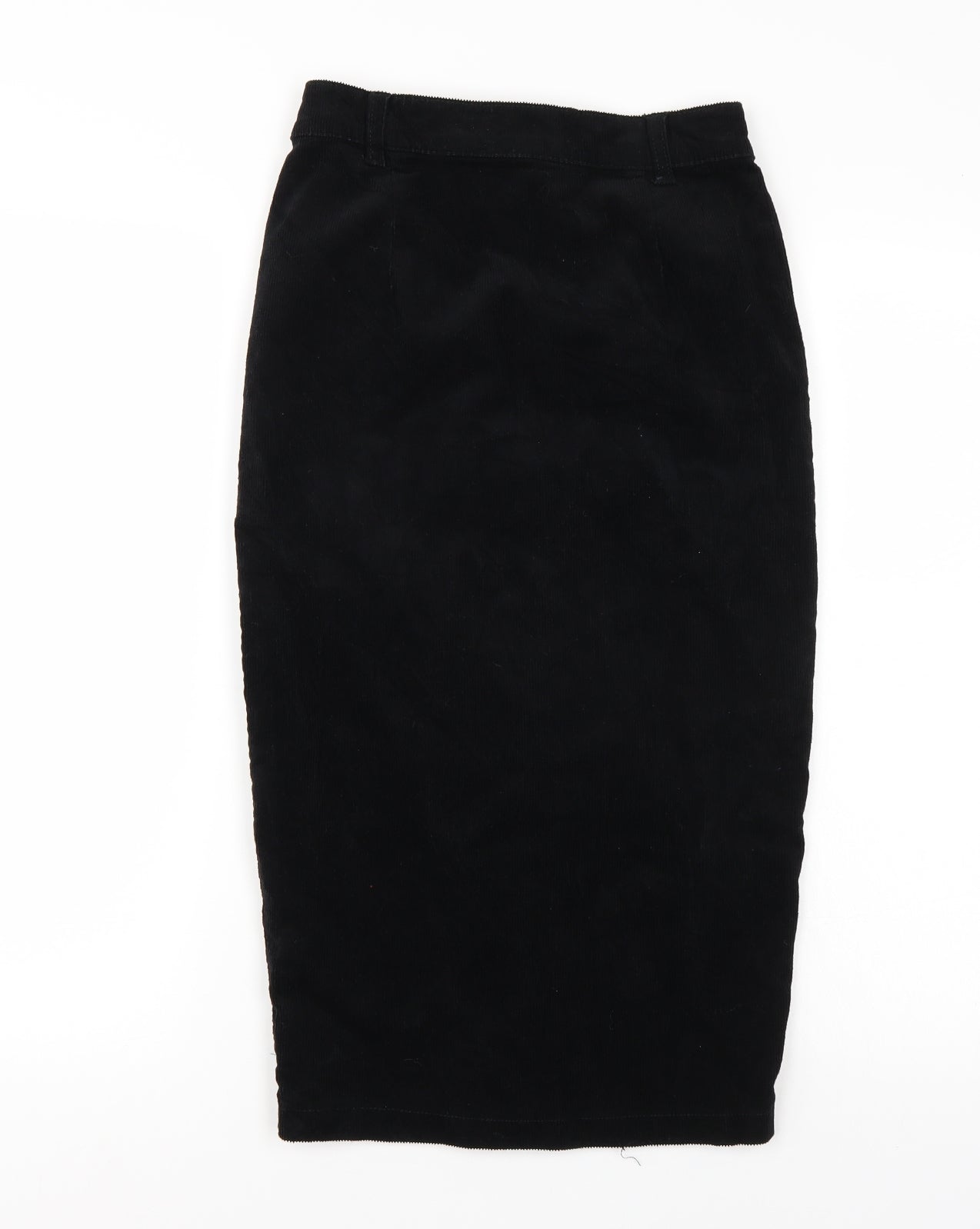 Denim & Co. Womens Black   A-Line Skirt Size 6