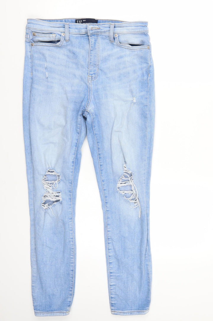 Gap Womens Blue Straight Jeans Size 30 L26 in