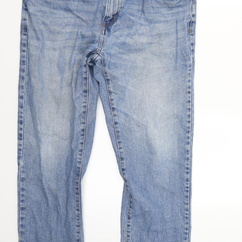 Preworn Mens Blue   Straight Jeans Size 34 L28 in
