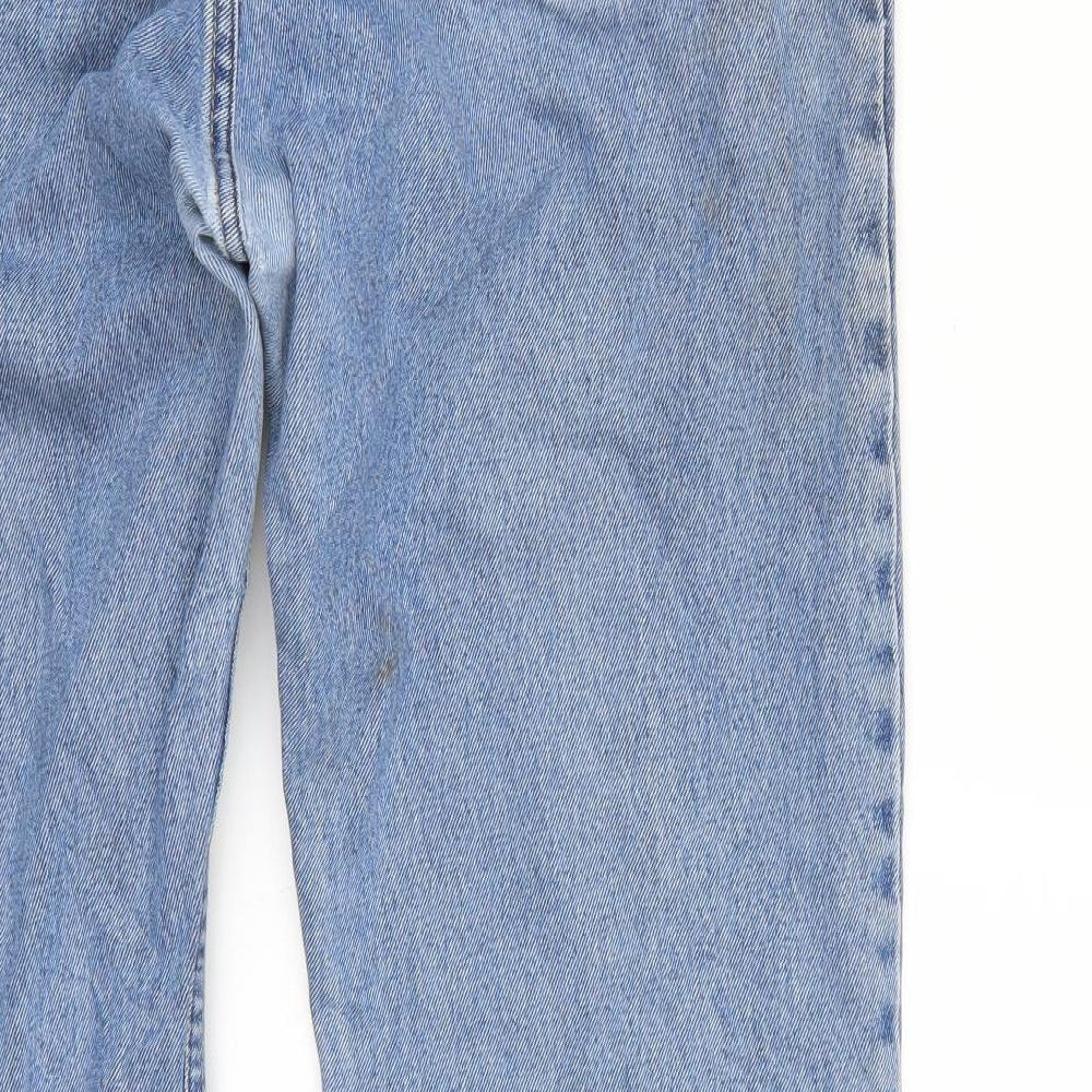 Marks and Spencer Mens Blue   Straight Jeans Size 36 L30 in