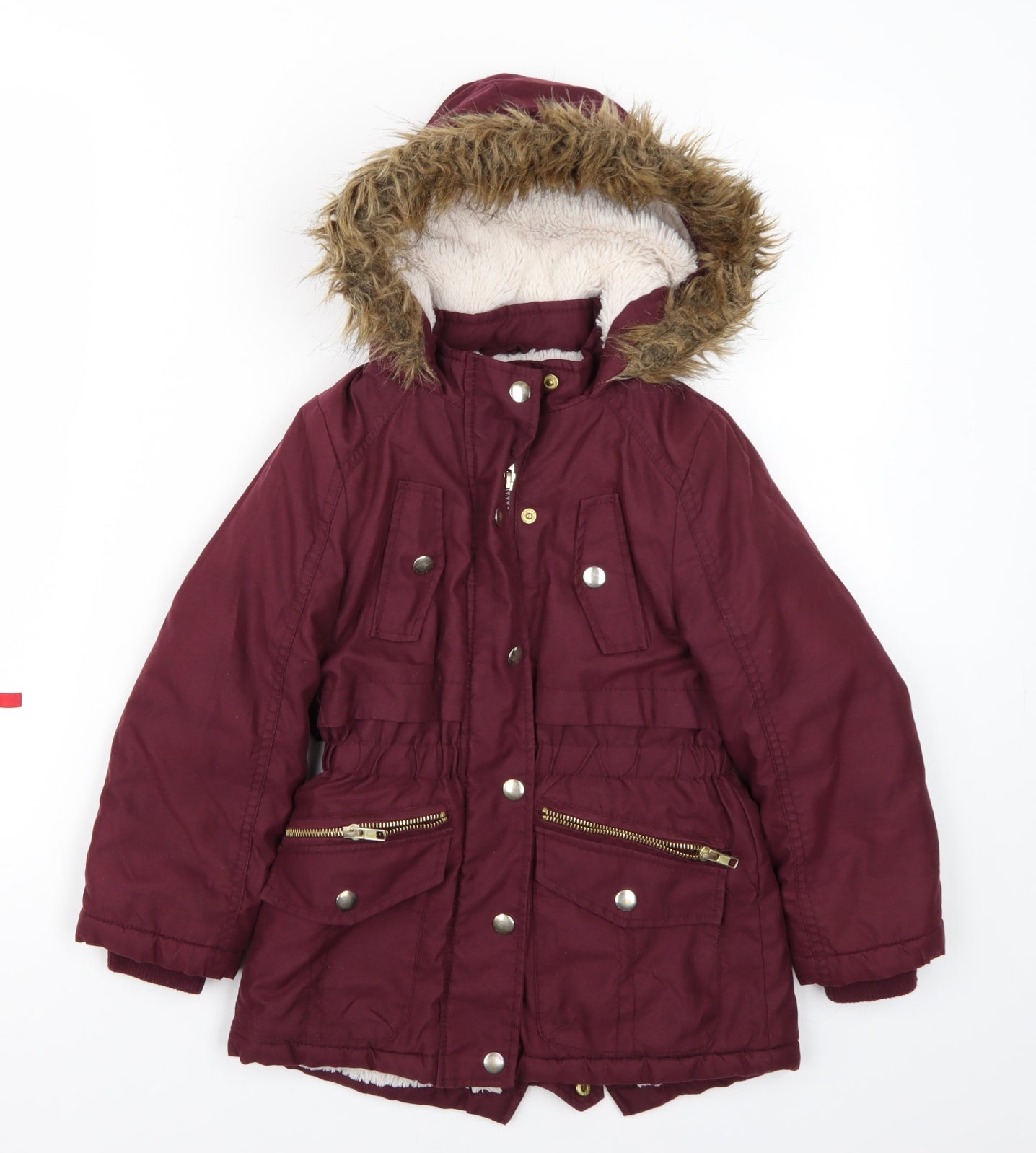George Girls Purple   Jacket  Size 5-6 Years