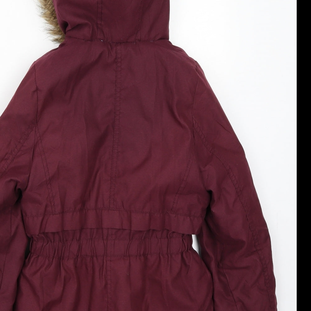 George Girls Purple   Jacket  Size 5-6 Years
