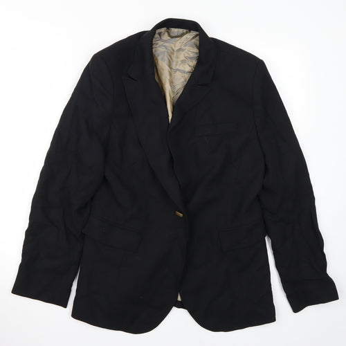 NEXT Womens Black   Gilet Coat Size 12