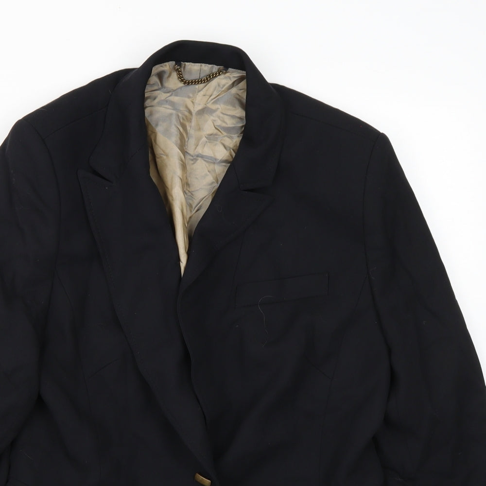 NEXT Womens Black   Gilet Coat Size 12