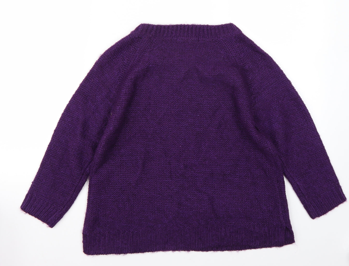 George Womens Purple   Pullover Jumper Size 8