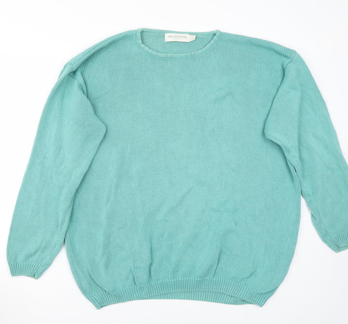 Holmewood Womens Green   Pullover Jumper Size XL