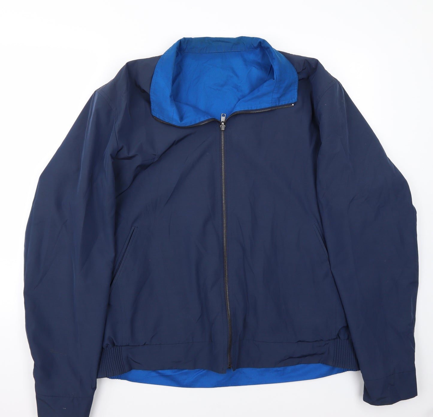 Jaeger Mens Blue   Jacket Coat Size 2XL