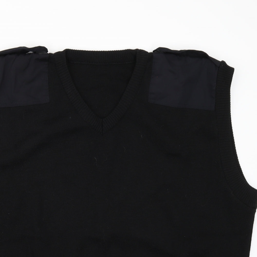 Alexander Mens Black   Pullover Jumper Size 2XL