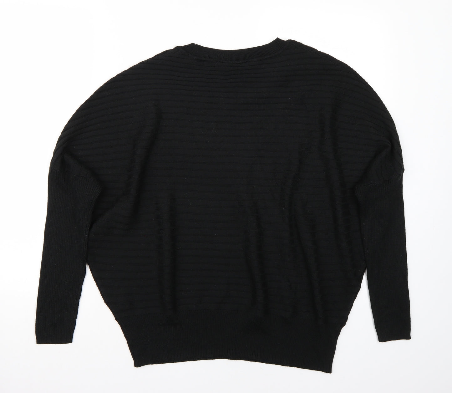 F&F Womens Black   Henley Jumper Size M