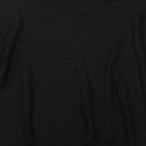 F&F Womens Black   Henley Jumper Size M