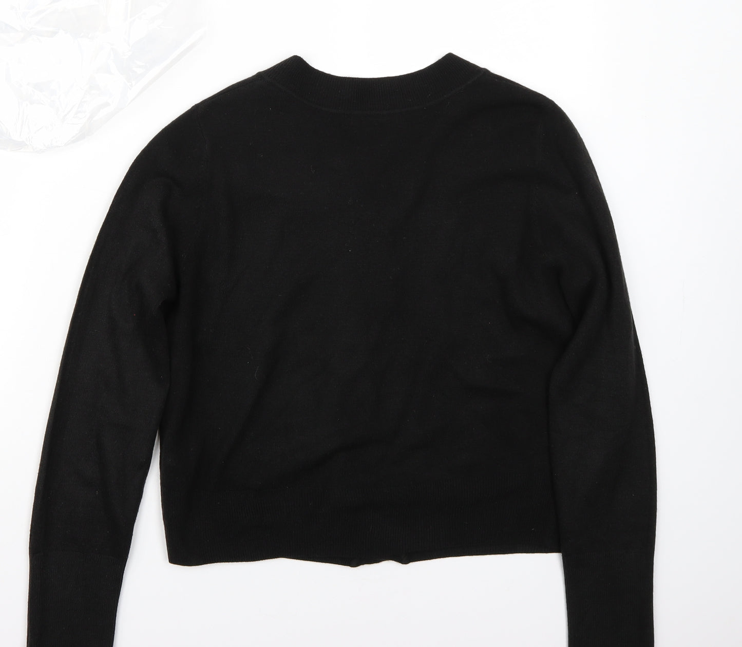 Marks and Spencer Womens Black   Cardigan Jumper Size 14