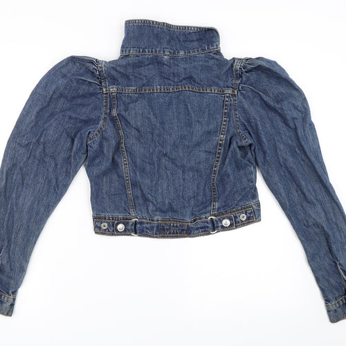 Giselle Womens Blue  Denim Jacket  Size 4