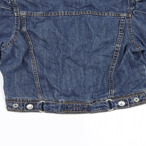 Giselle Womens Blue  Denim Jacket  Size 4
