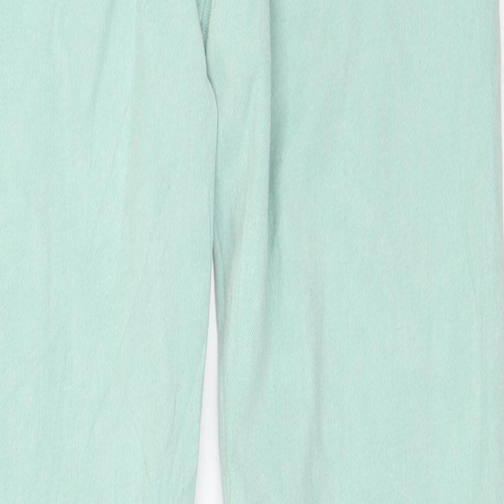 Marks and Spencer Womens Green   Skinny Jeans Size 8 L28 in