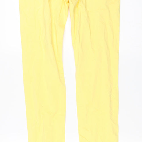 B.S Fashion Womens Yellow   Skinny Jeans Size 36 L32 in