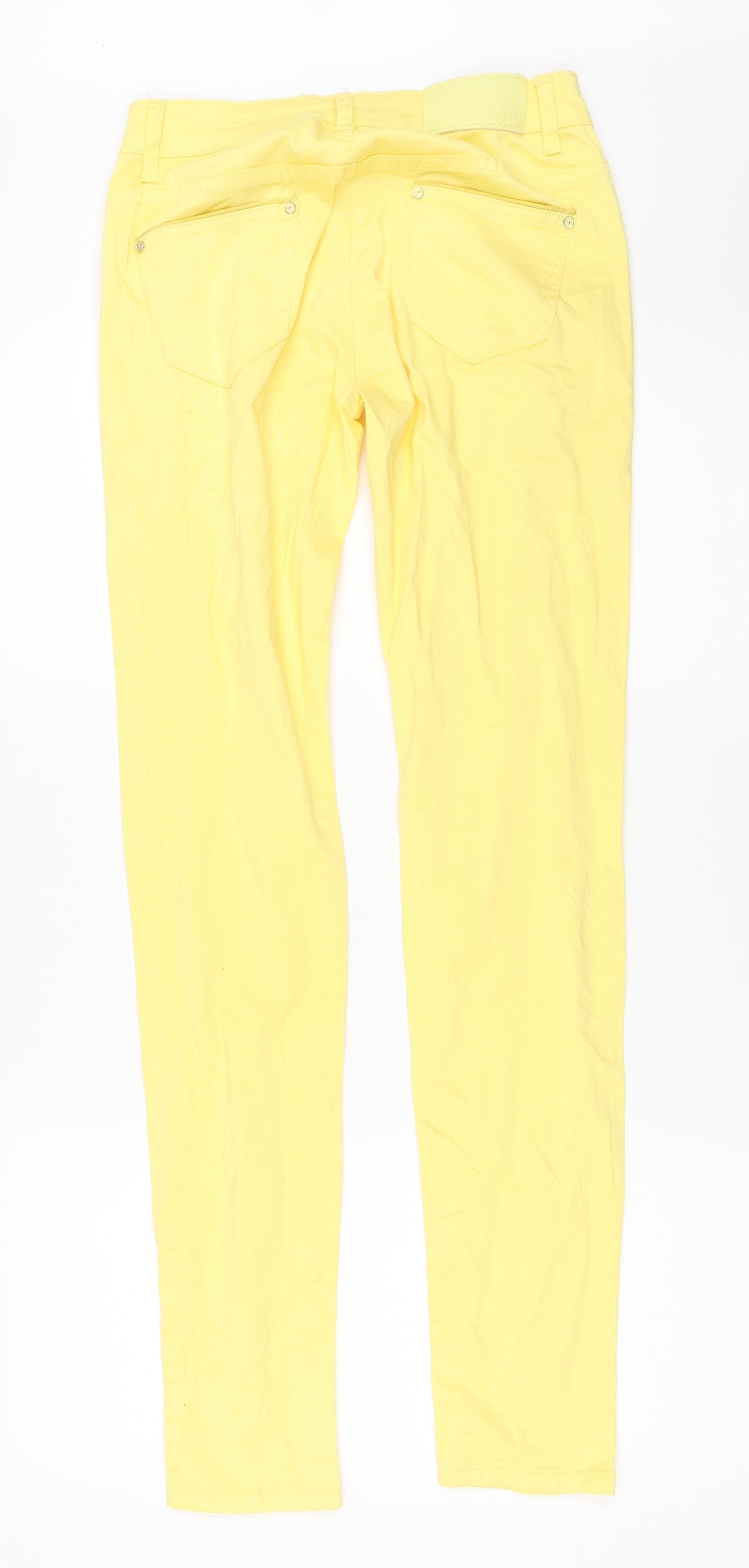 B.S Fashion Womens Yellow   Skinny Jeans Size 36 L32 in