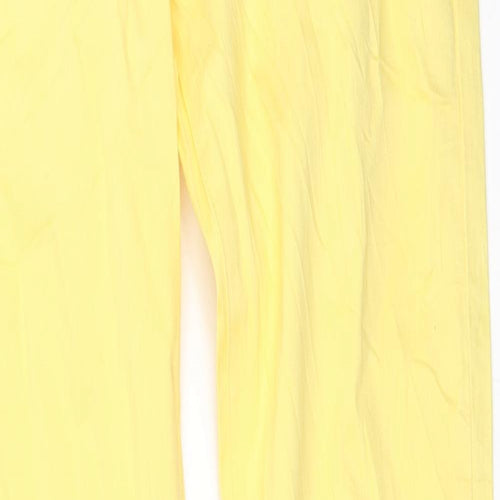 B.S Fashion Womens Yellow   Skinny Jeans Size 36 L32 in