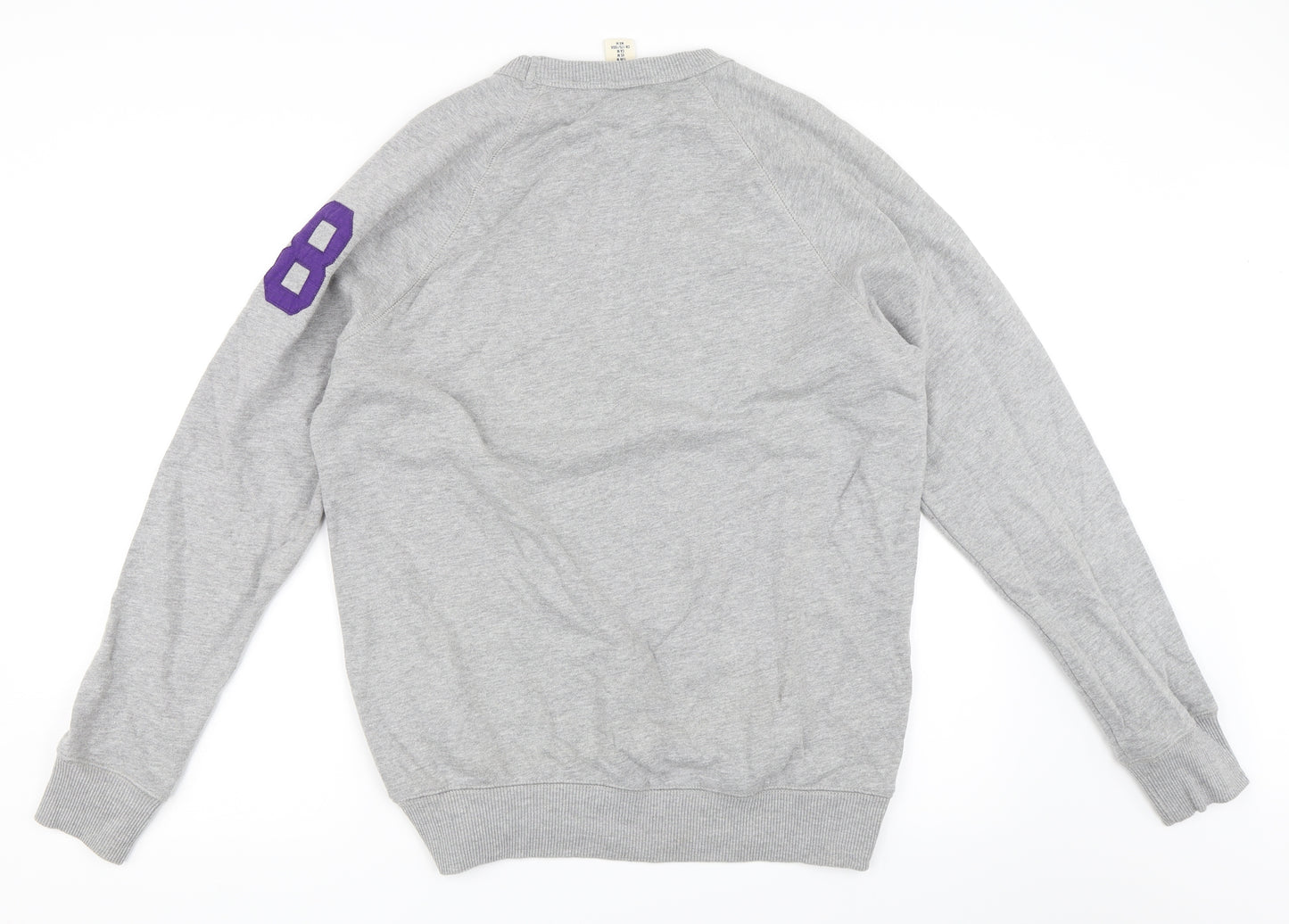 H&M Mens Grey   Pullover Sweatshirt Size M