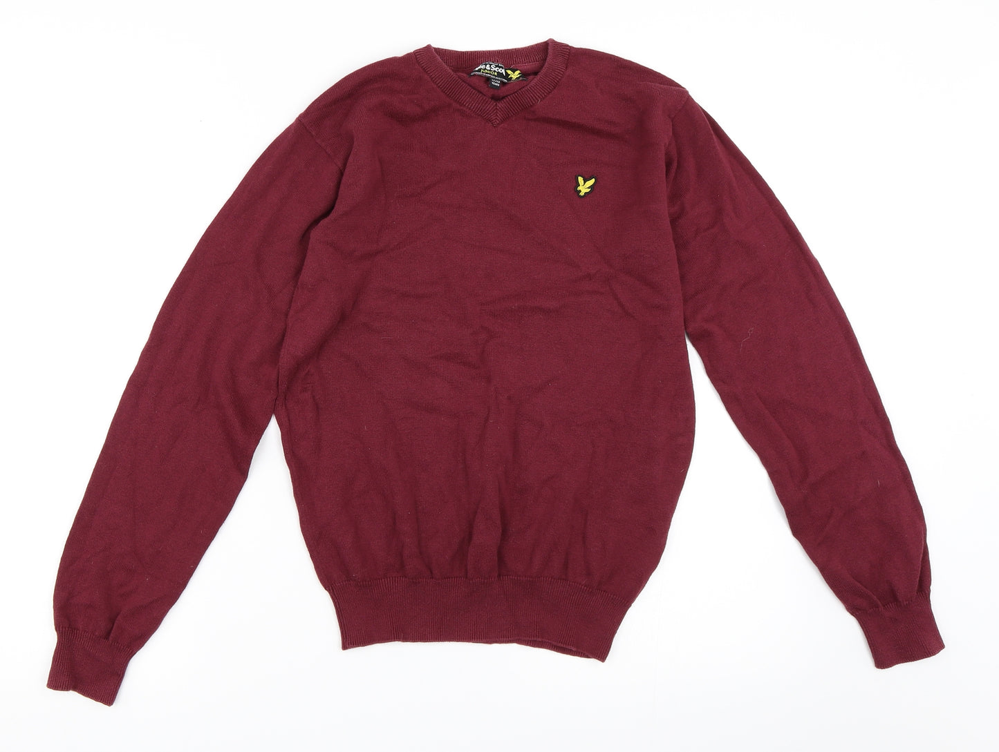 Lyle & Scott Boys Red   Pullover Sweatshirt Size 12-13 Years
