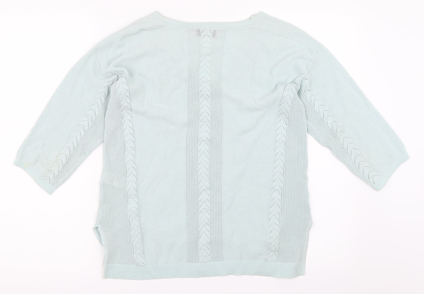 Per Una Womens Blue   Pullover Jumper Size 10