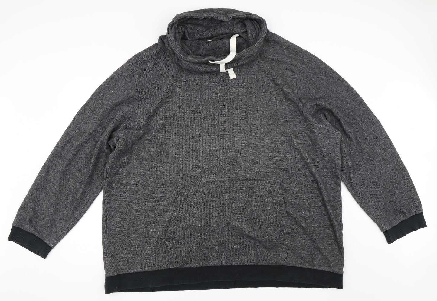 George Mens Black   Pullover Hoodie Size 4XL