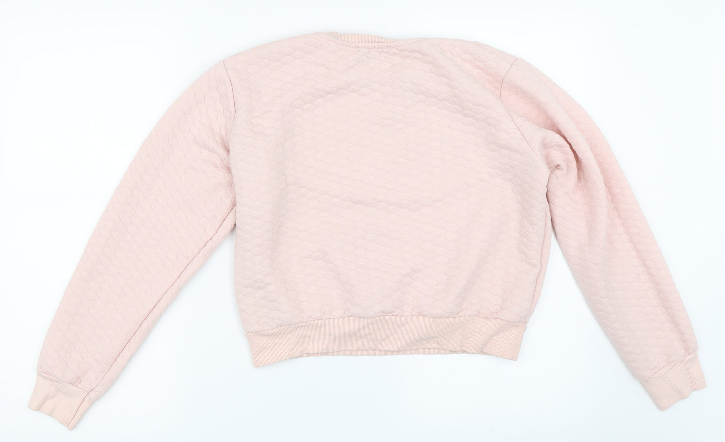 New Look Girls Pink   Pullover Sweatshirt Size 14-15 Years