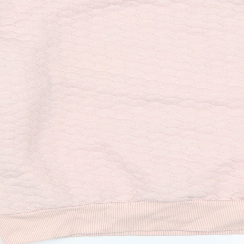 New Look Girls Pink   Pullover Sweatshirt Size 14-15 Years