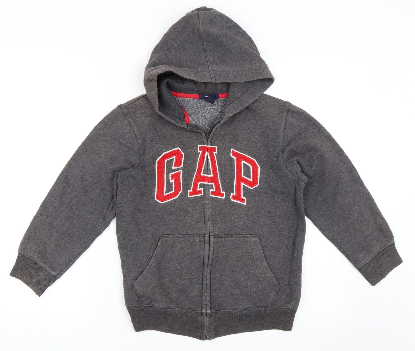 Gap Boys Grey   Full Zip Hoodie Size 8-9 Years