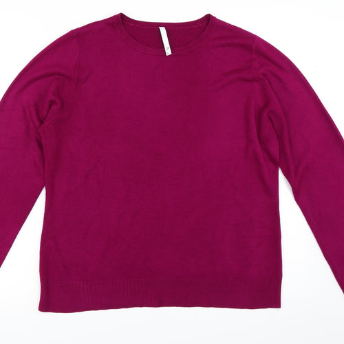 BHS Womens Purple   Pullover Jumper Size 16