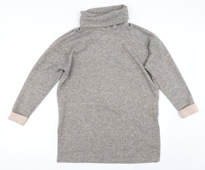 New Look Womens Grey   Pullover Sweatshirt Size S