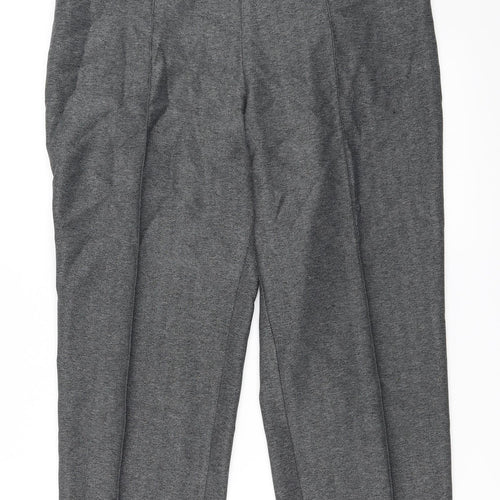 Marks and Spencer Womens Grey   Trousers  Size 14 L26 in