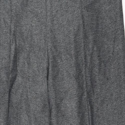 Marks and Spencer Womens Grey   Trousers  Size 14 L26 in