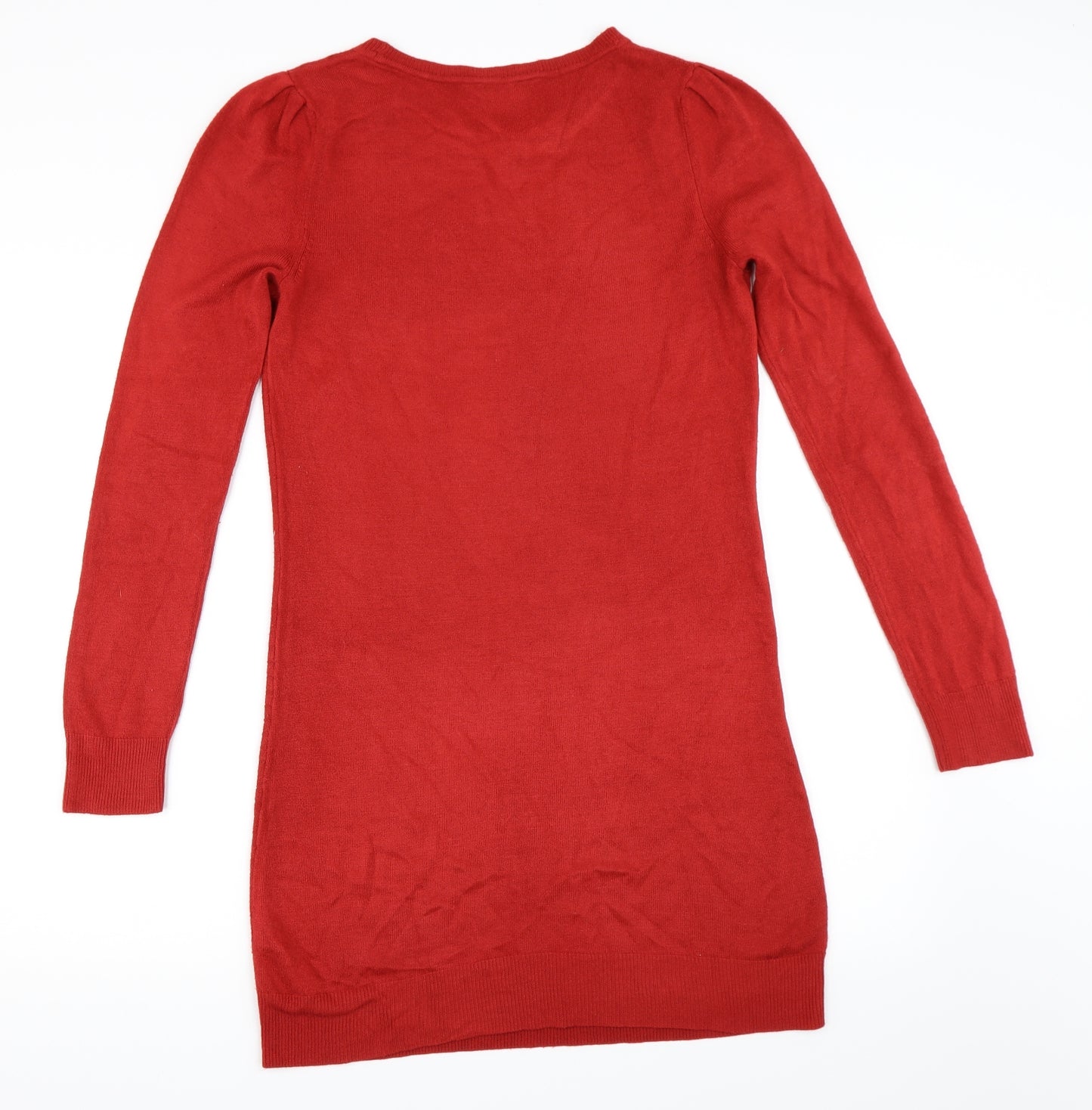 Dorothy Perkins Womens Red   Jumper Dress  Size 12