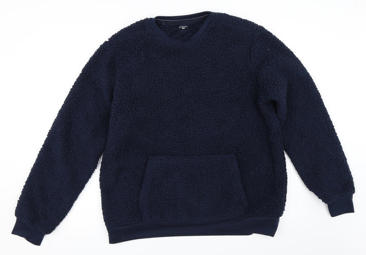 TU Womens Blue   Pullover Sweatshirt Size M  - loungewear
