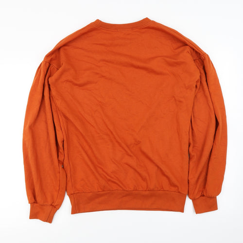 Misguided   Womens Orange   Pullover Jumper Size 6