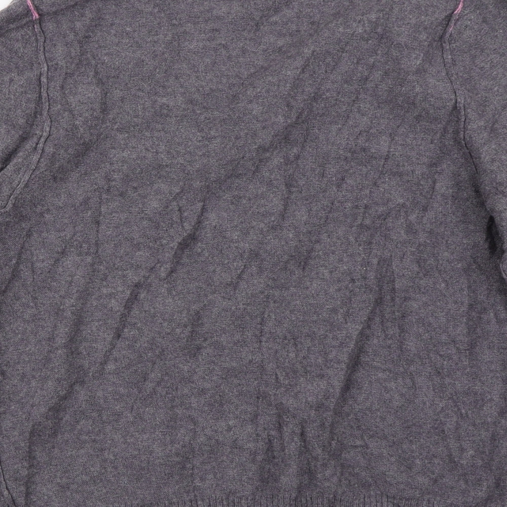 NEXT Womens Grey   Cardigan Jumper Size 10