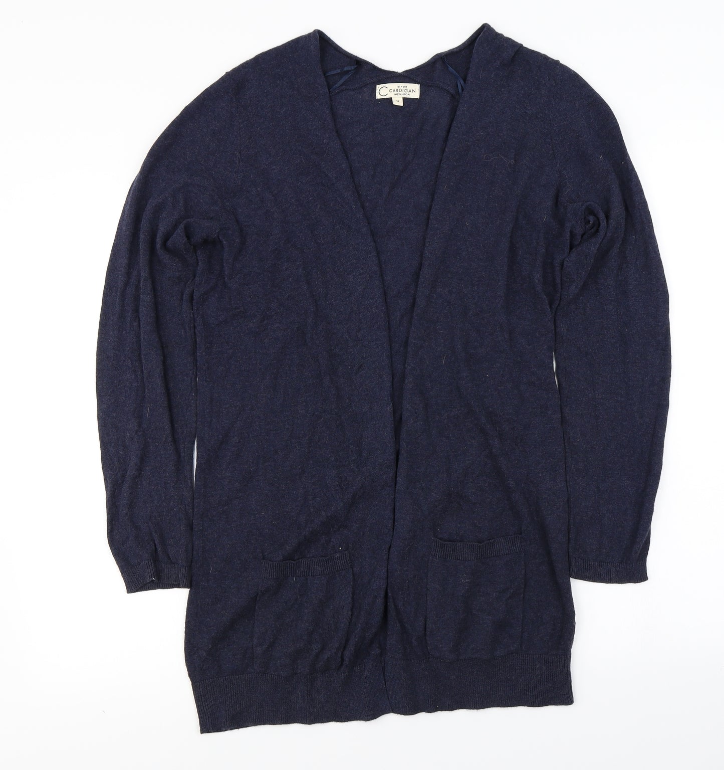 New Look Womens Blue   Cardigan Jumper Size 12