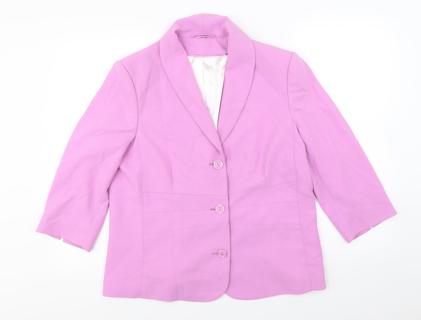 Anna rose  Womens Purple   Jacket Blazer Size 16