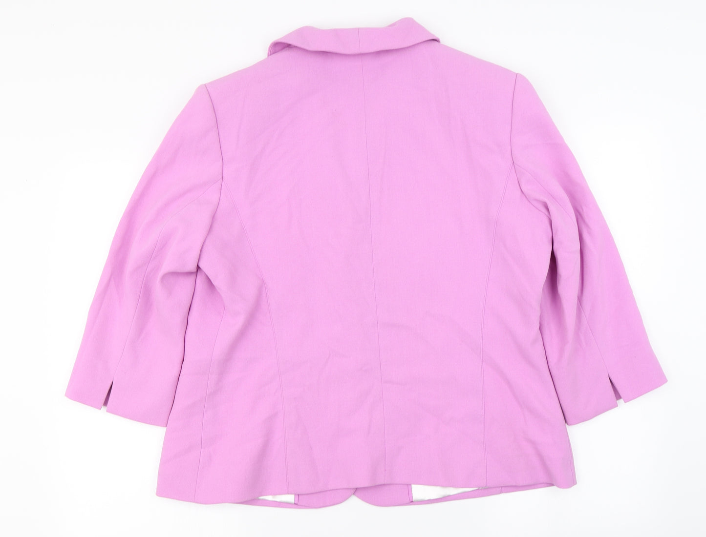 Anna rose  Womens Purple   Jacket Blazer Size 16
