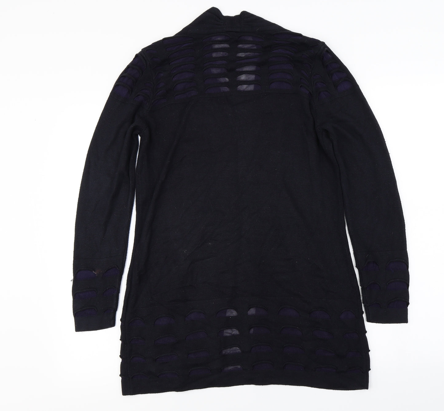 Marks and Spencer Womens Black   Cardigan Jumper Size 10