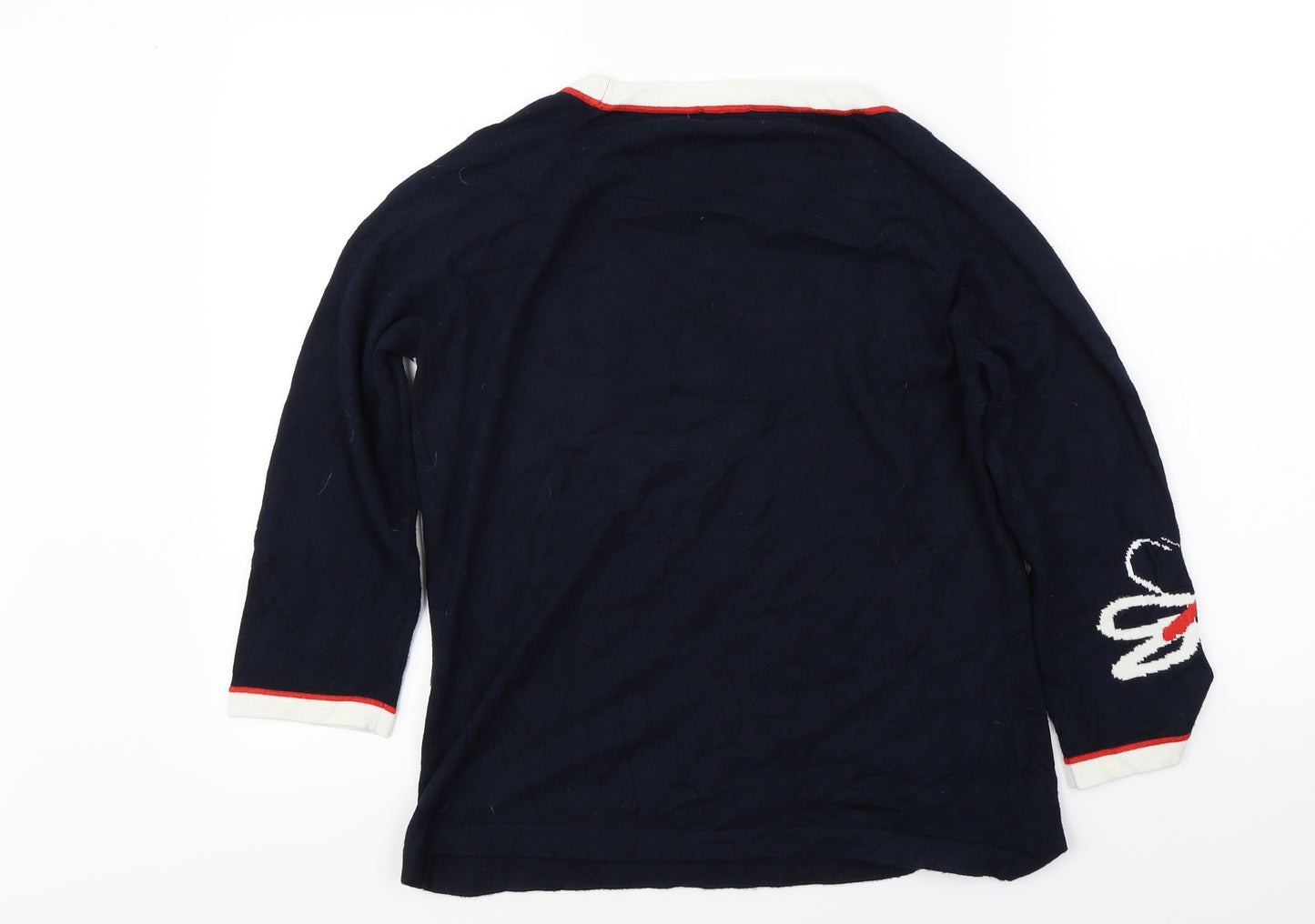 Country Casuals  Womens Blue   Pullover Jumper Size M