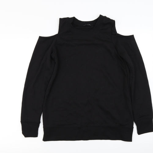 New Look Womens Black   Pullover Jumper Size 10
