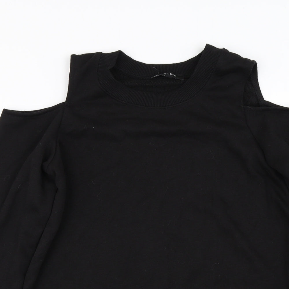 New Look Womens Black   Pullover Jumper Size 10