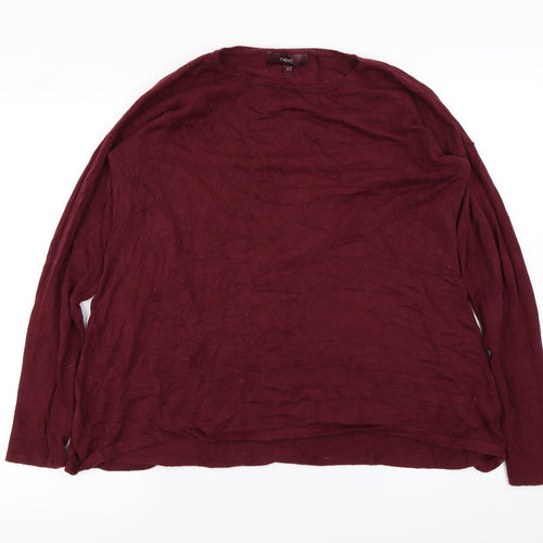 NEXT Womens Purple   Pullover Jumper Size 8